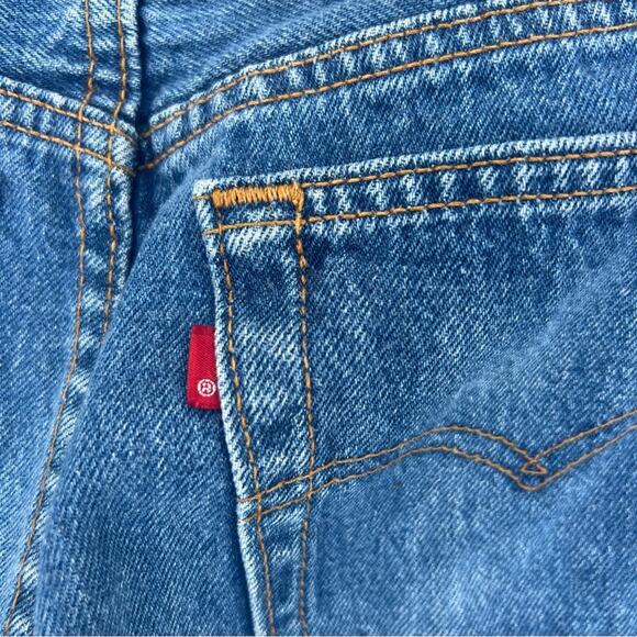 Vintage 80s Levi’s 501 button fly women’s jeans Tag 9 Fits size 25 - Picture 7 of 11